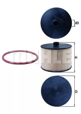 KNECHT KX201D Топливный фильтр