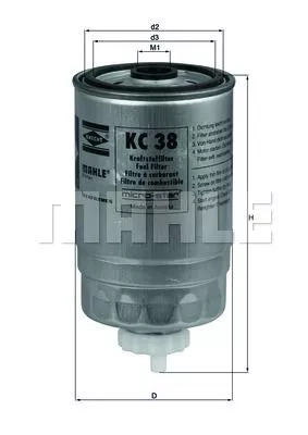 KC38 Фільтр палива