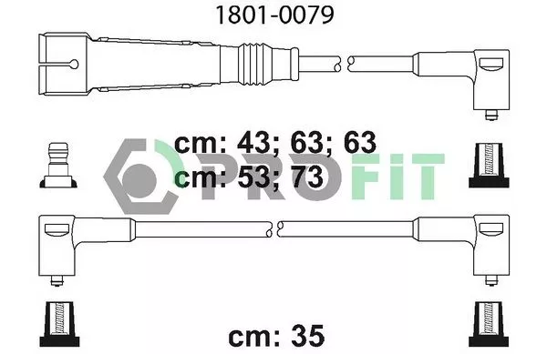 Profit 1801-0079 Високовольтні дроти