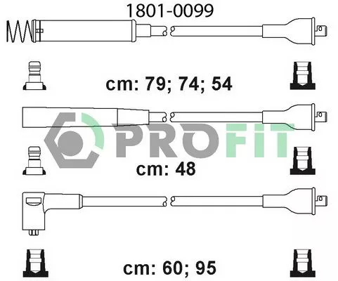 PROFIT 1801-0099 Высоковольтные провода