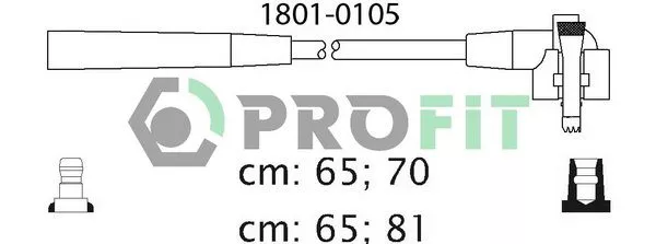 Profit 1801-0105 Високовольтні дроти