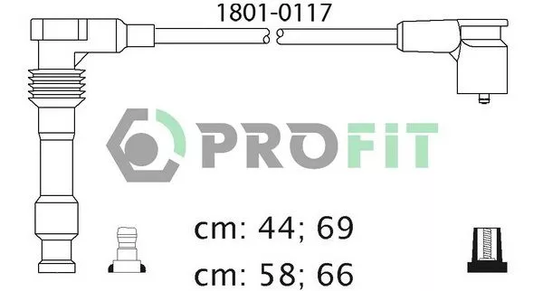 PROFIT 1801-0117 Высоковольтные провода