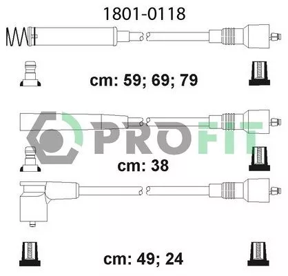PROFIT 1801-0118 Высоковольтные провода