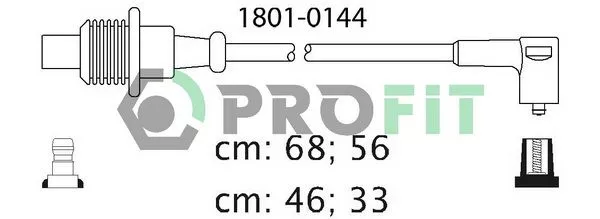 PROFIT 1801-0144 Высоковольтные провода
