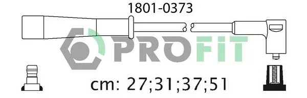 PROFIT 1801-0373 Високовольтні дроти
