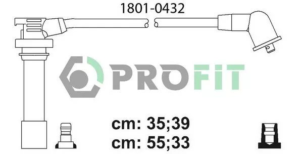 PROFIT 1801-0432 Высоковольтные провода