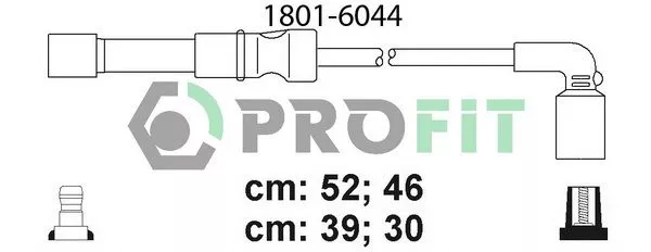 PROFIT 1801-6044 Высоковольтные провода