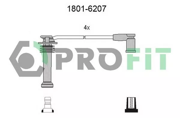 Profit 1801-6207 Высоковольтные провода