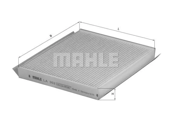 MAHLE ORIGINAL LA 362 Фильтр салона