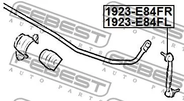 Febest 1923-E84FR Стойка стабилизатора