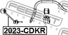 Febest 2023-CDKR Стойка стабилизатора