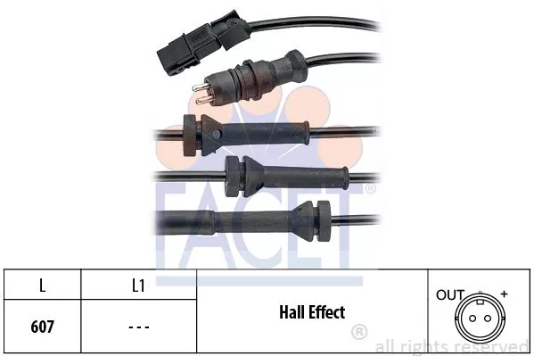 DT Spare Parts 2.10069 Сальник коленвала