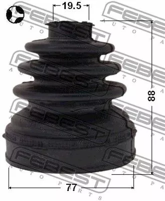 Febest 2115-CB4 Пыльник шруса