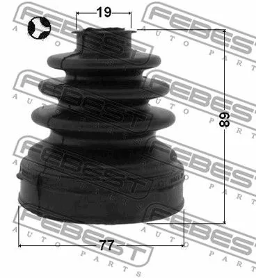 Febest 2115-CB4T Пильник шркш