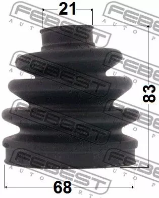 Febest 2117-CBK Пыльник шруса