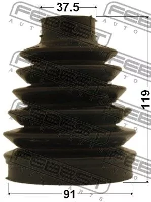 Febest 2117P-CA220 Пыльник шруса