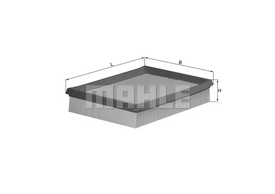 MAHLE ORIGINAL LX 643 Повітряний фільтр