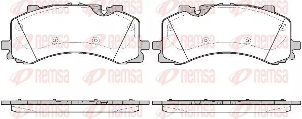 Remsa 174400 Гальмівні колодки