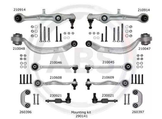 A.B.S. 219901 Ремкомплект рычага
