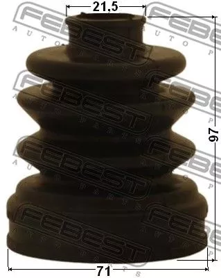 Febest 2215-SORR Пыльник шруса