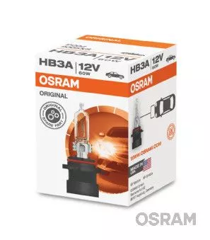 Лампа Osram Original HB3A P20d 60W прозора 9005XS