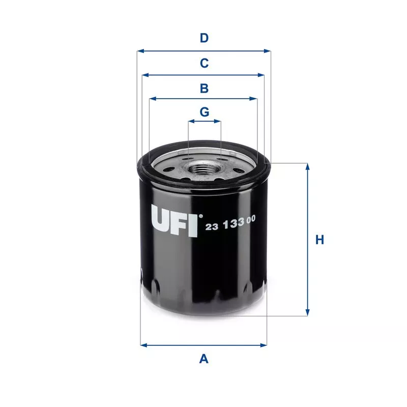 UFI 23.133.00 Масляный фильтр