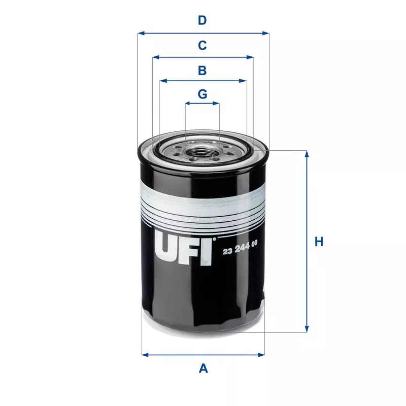 UFI 23.244.00 Масляный фильтр