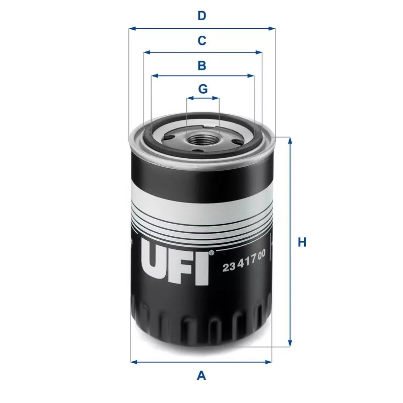 UFI 23.417.00 Масляный фильтр