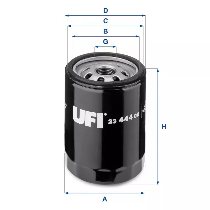 UFI 23.444.00 Масляный фильтр