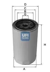 UFI 23.472.00 Масляный фильтр