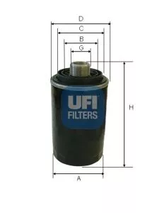 UFI 23.493.00 Масляный фильтр