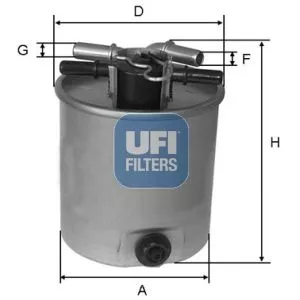 UFI 24.026.01 Паливний фільтр