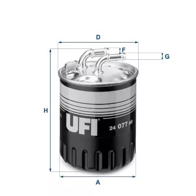 UFI 24.077.00 Паливний фільтр