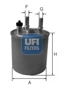 UFI 24.114.00 Топливный фильтр