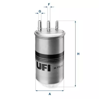 UFI 24.115.00 Топливный фильтр