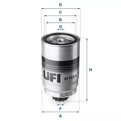 UFI 24.123.00 Паливний фільтр
