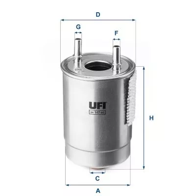 UFI 24.147.00 Топливный фильтр