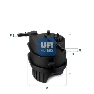 UFI 24.343.00 Топливный фильтр