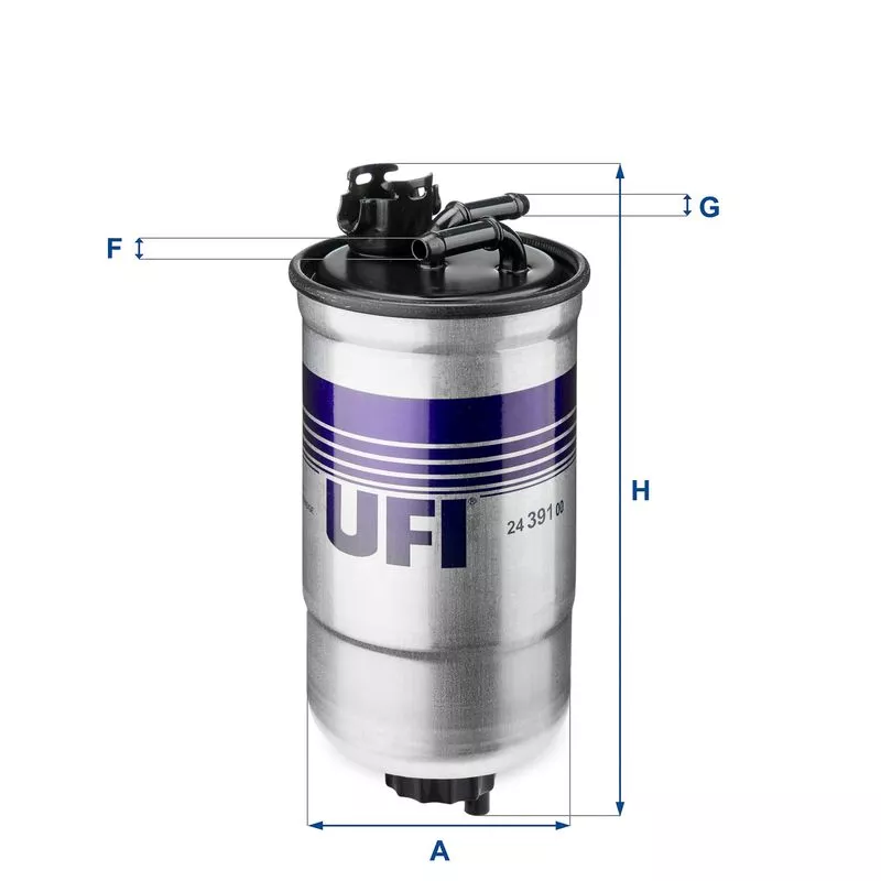 UFI 24.391.00 Топливный фильтр