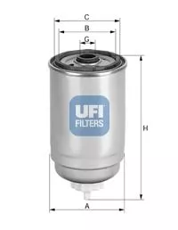 UFI 24.414.00 Паливний фільтр