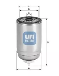 UFI 24.408.00 Топливный фильтр