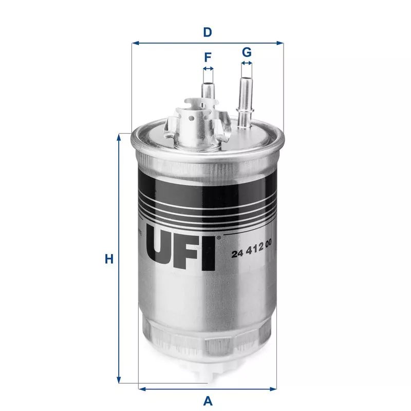 UFI 24.412.00 Паливний фільтр