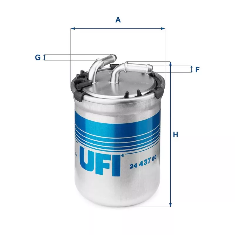 UFI 24.437.00 Паливний фільтр