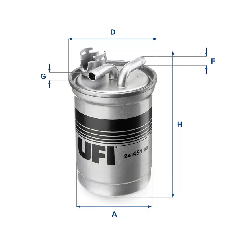 UFI 24.451.00 Топливный фильтр