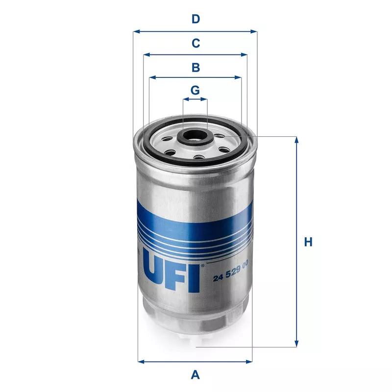 UFI 24.529.00 Топливный фильтр