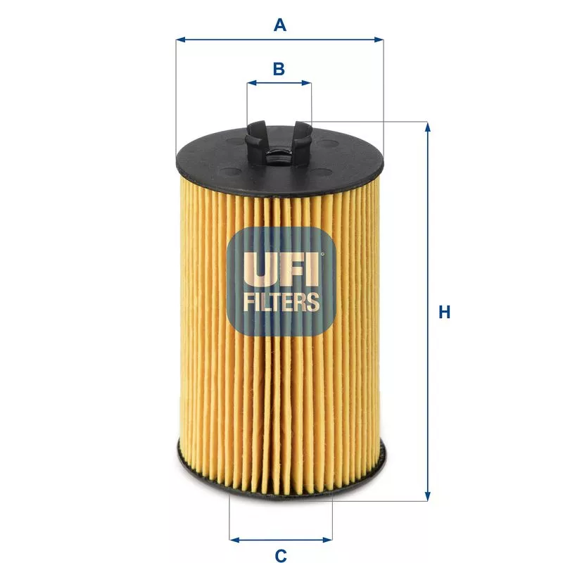 UFI 25.012.00 Оливний фільтр
