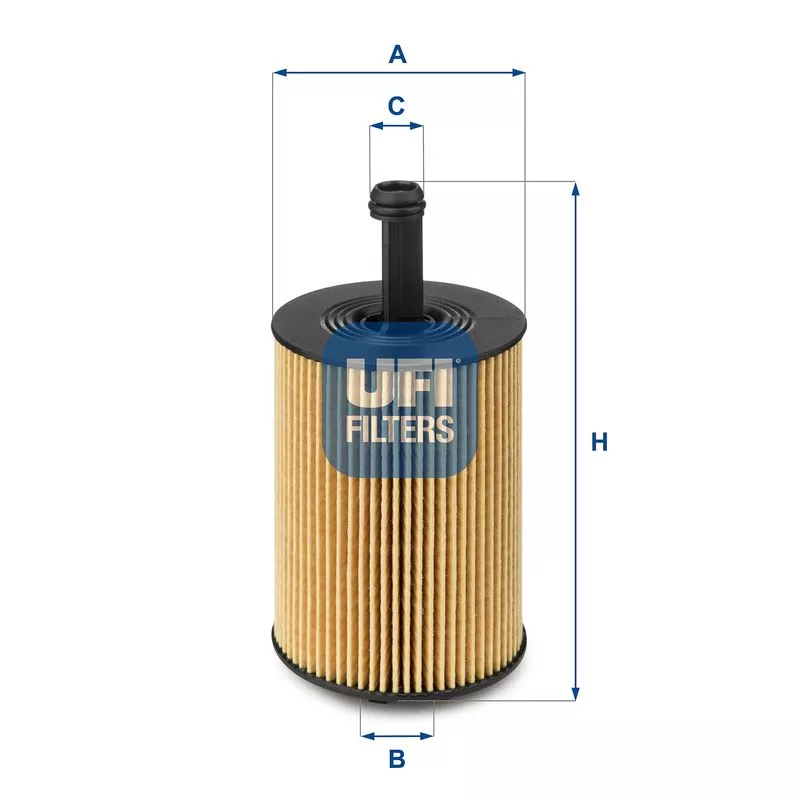 UFI 25.023.00 Оливний фільтр