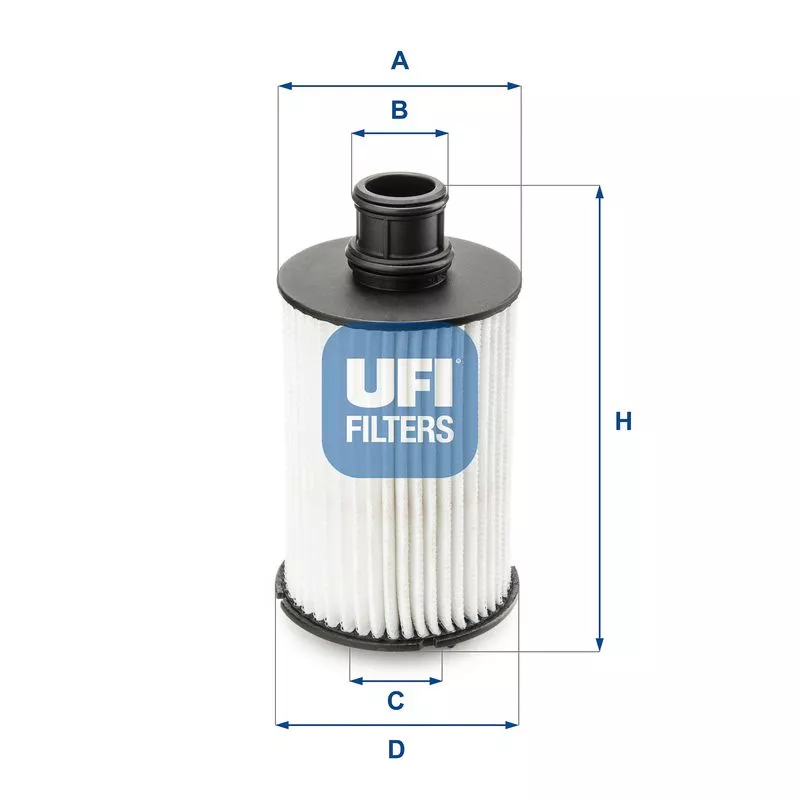 UFI 25.073.02 Оливний фільтр