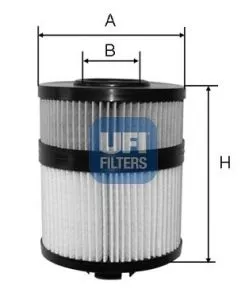 UFI 25.108.00 Оливний фільтр