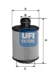 UFI 25.110.00 Масляный фильтр